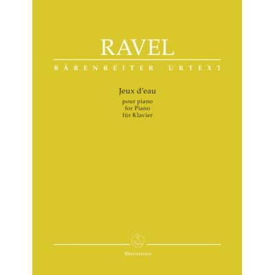 RAVEL JEUX D'EAU - PARA PIANO
