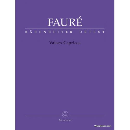 FAURE G. - VALSES-CAPRICES