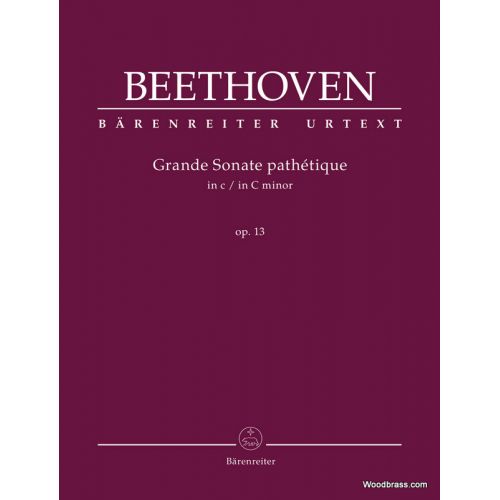 BEETHOVEN L.V. - GRANDE SONATE PATHETIQUE IN C MINOR OP.13 - PIANO