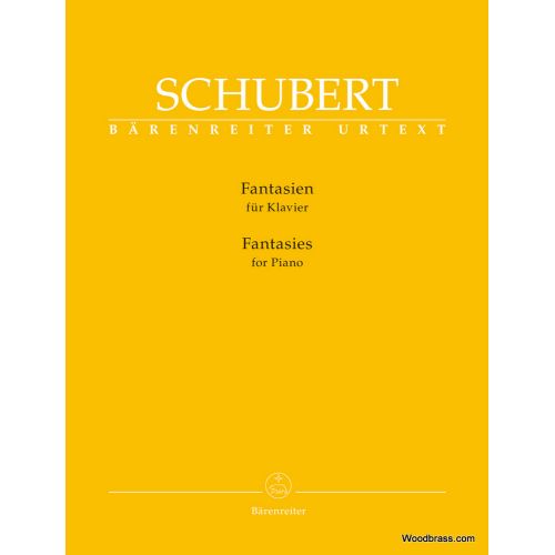 SCHUBERT FRANZ - FANTASIES - PIANO