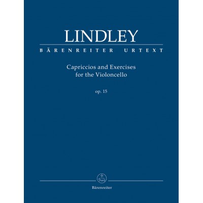 Lindley Robert - Capriccios & Exercices Op.15 - Violoncelle