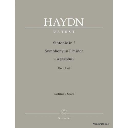 HAYDN J. - SYMPHONY IN F MINOR 