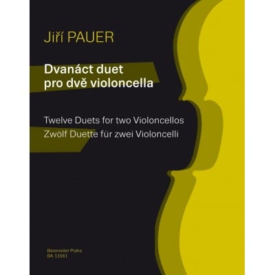 BARENREITER PAUER JIRI - 12 DUOS POUR 2 VIOLONCELLES