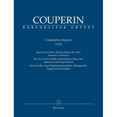 COUPERIN FRANCOIS - LES CONCERTS ROYAUX (1722)