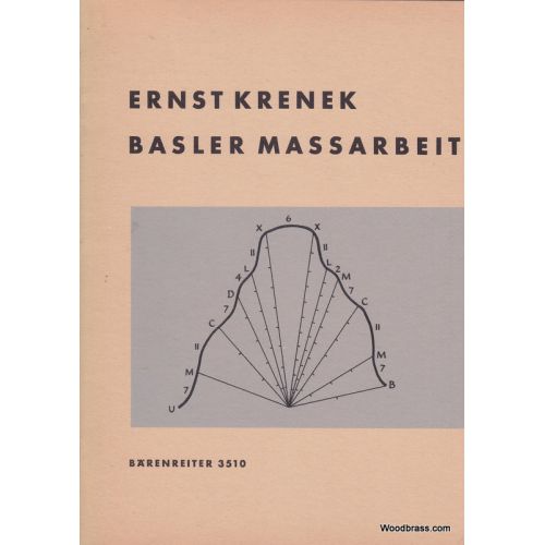 KRENEK ERNST - BASLER MASSARBEIT OP.173 - 2 PIANOS