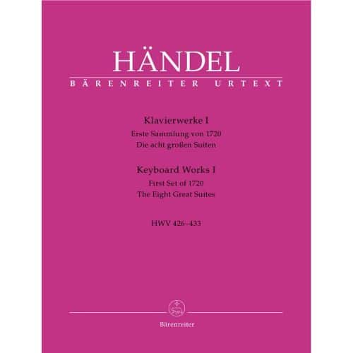 HAENDEL G.F. - KEYBOARD WORKS I, HWV 426-433 - PIANO