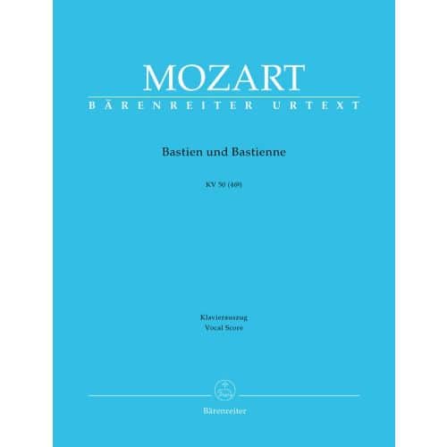 MOZART W.A. - BASTIEN UND BASTIENNE KV 50 (46B) - KLAVIERAUSZUG