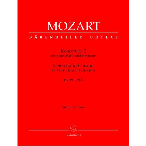  Mozart W.a. - Concerto In C Major Pour Flute, Harpe, Orchestre Kv 299 - Conducteur