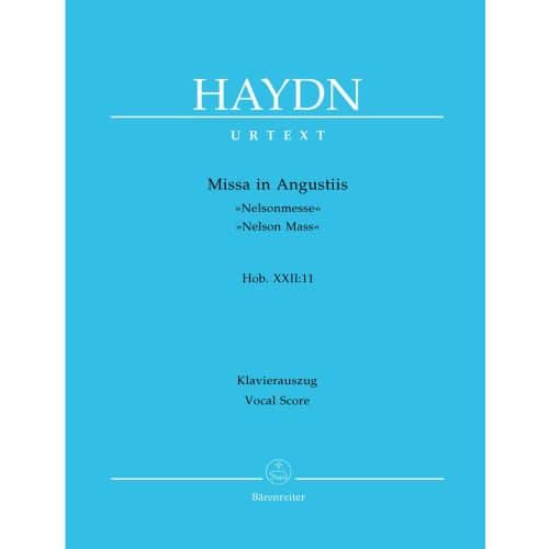 HAYDN J. - MISSA IN AUGUSTIIS NELSON MASS HOB.XXII:11 - VOCAL SCORE