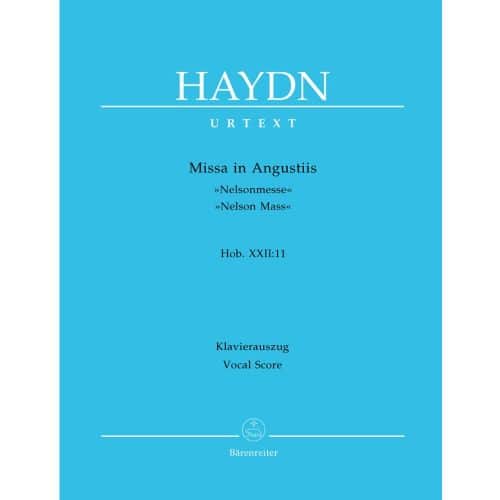 HAYDN J. - MISSA IN AUGUSTIIS NELSON MASS HOB.XXII:11 - REDUCTION CHANT, PIANO