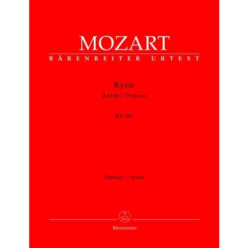 MOZART W.A. - KYRIE IN D MINOR KV 341 - PARTITUR