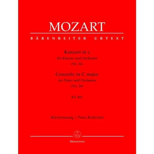 MOZART W. A. - KONZERT IN C Nr 24 KV 494 - REDUCTION POUR PIANO 