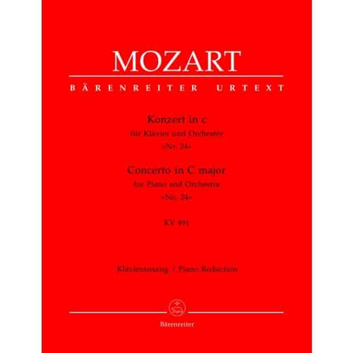 MOZART W. A. - KONZERT IN C Nr 24 KV 494 - REDUCTION POUR PIANO