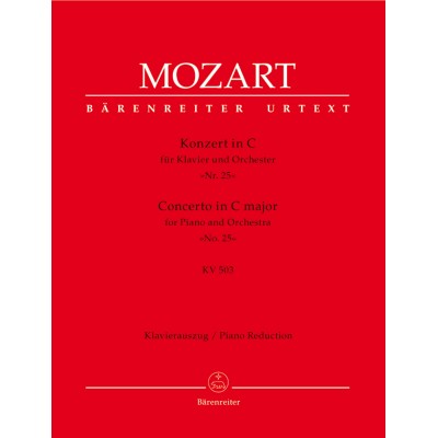 MOZART W.A. - CONCERTO POUR PIANO N°25 KV 503 - 2 PIANOS