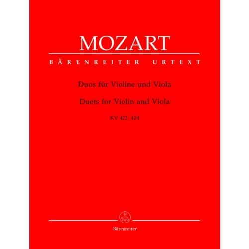 MOZART W.A. - DUOS KV 423, 424 - VIOLINE, VIOLA