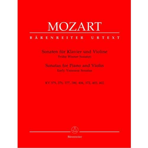 MOZART W.A. - PREMIERES SONATES VIENNOISES - VIOLON, PIANO