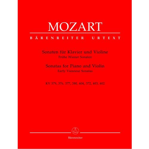 MOZART W.A. - EARLY VIENNESE SONATAS - VIOLIN, PIANO