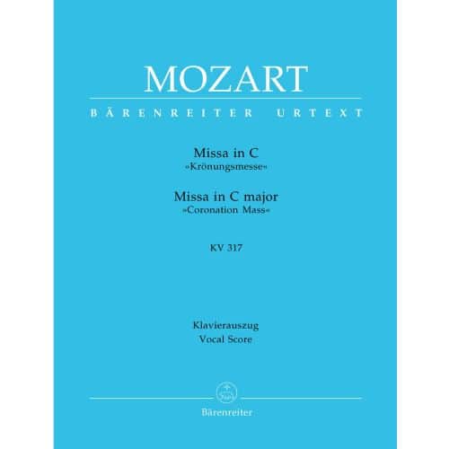 MOZART W.A. - MISSA IN C MAJOR 