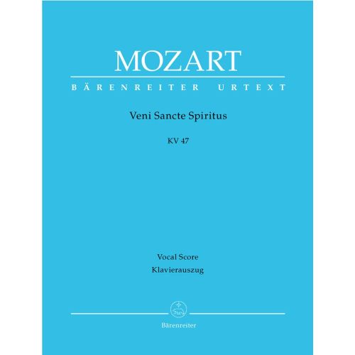 Moz W.A. - Veni Sancti Spiritus Kv 47 - Reduction Ch, Piano