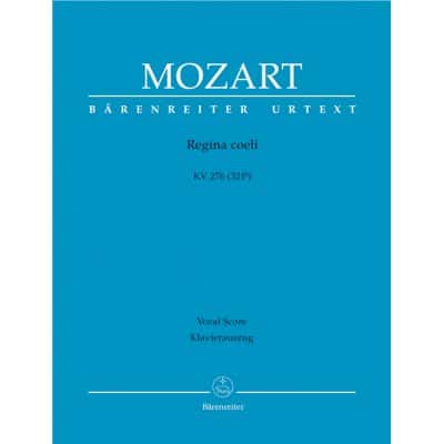 MOZART W.A. - REGINA COELI KV 276 - CHANT-PIANO 