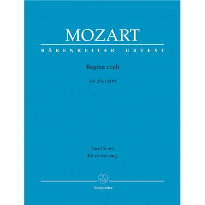 MOZART W.A. - REGINA COELI KV 276 - CHANT-PIANO 