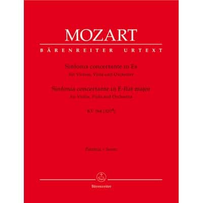 MOZART W.A. - SINFONIA CONCERTANTE KV 364 (320d) - SCORE