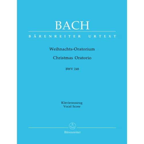 BACH J.S. - ORATORIO DE NOEL BWV 248 - REDUCTION CHANT, PIANO