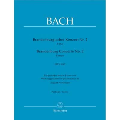  Bach J.s. - Brandenburgisches Konzert Nr. 2 - Score
