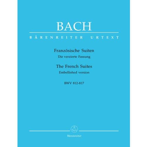 BACH J.S - THE FRENCH SUITES BWV 812-817 - HARPSICHORD