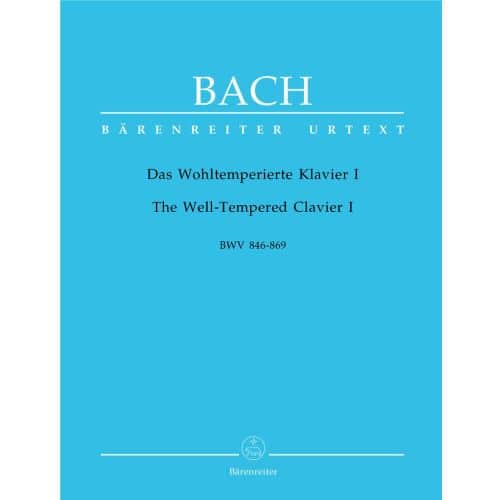 BACH J.S. - DAS WOHLTEMPERIERTE KLAVIER I, BWV 846-869 - CLAVECIN