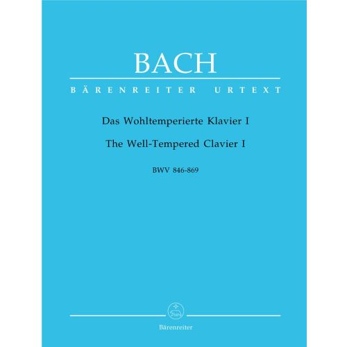 BACH J.S. - DAS WOHLTEMPERIERTE KLAVIER I, BWV 846-869