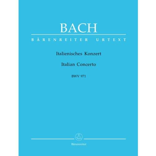 BACH J.S. - ITALIAN CONCERTO IN F MAJOR BWV 971