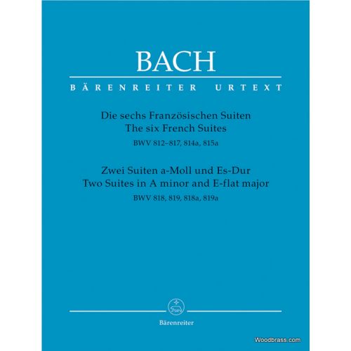 BACH J.S. - DIE SECHS FRANZOSISCHEN SUITEN - PIANO (CLAVECIN)