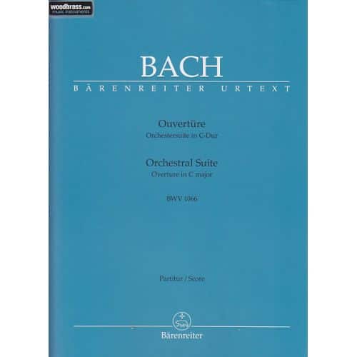 BARENREITER BACH J. S. - OUVERTURE C-Dur BWV 1066