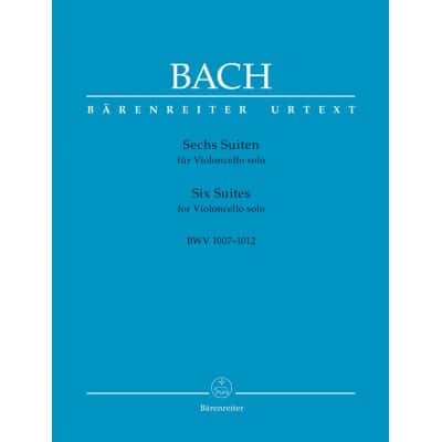 J.S BACH - 6 SUITES BWV 1007-1012 - VIOLONCELLO