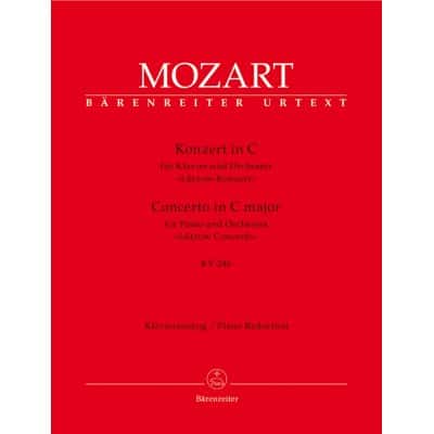 MOZART W.A. - CONCERTO FOR PIANO N°8 KV 246 