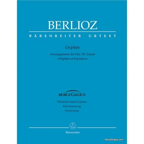 BERLIOZ HECTOR - ORPHEE - VOCAL SCORE