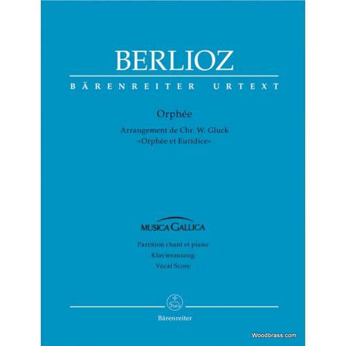 BARENREITER BERLIOZ HECTOR - ORPHEE - VOCAL SCORE