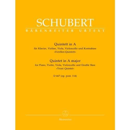 SCHUBERT F. - QUINTET 