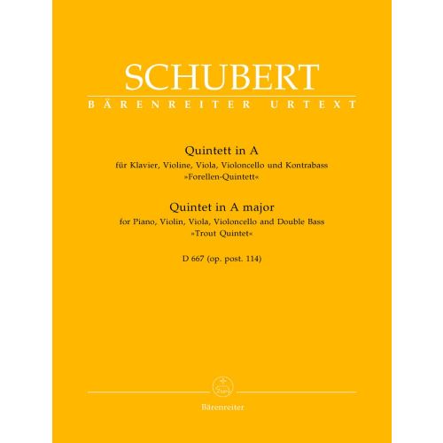Schubert F. - Quintette 