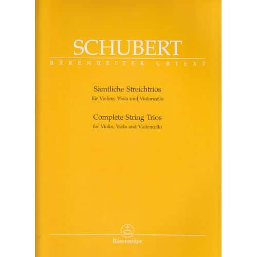 SCHUBERT F. - SAMTLICHE STREICHTRIOS 