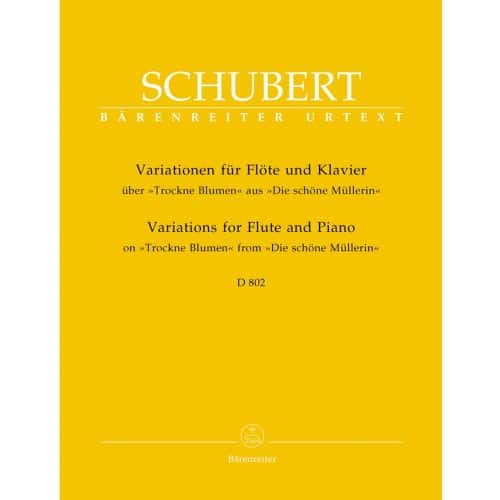 SCHUBERT F. - VARIATIONS ON 