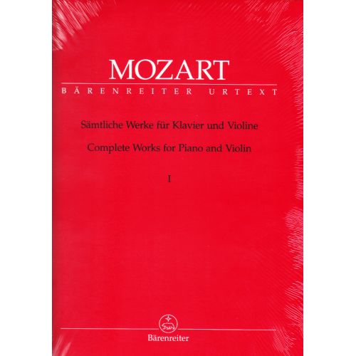 MOZART W. A. - COMPLETE WORKS VOL.2 - VIOLIN, PIANO