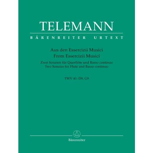 TELEMANN G. PH. - TWO SONATAS - VIOLON ET BC