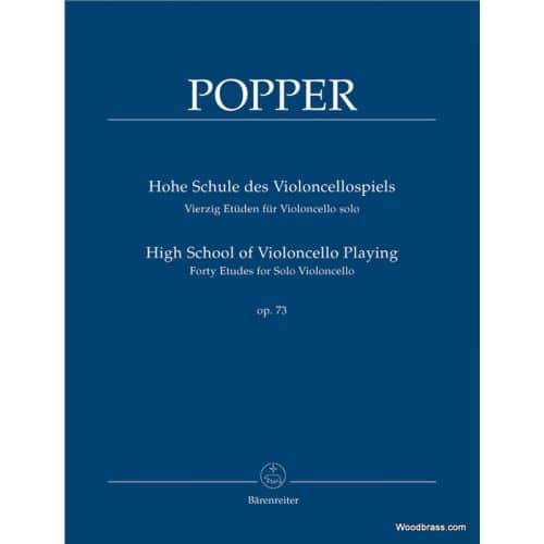 BARENREITER POPPER D. - HIGH SCHOOL OF VIOLONCELLO PLAYING OP.73