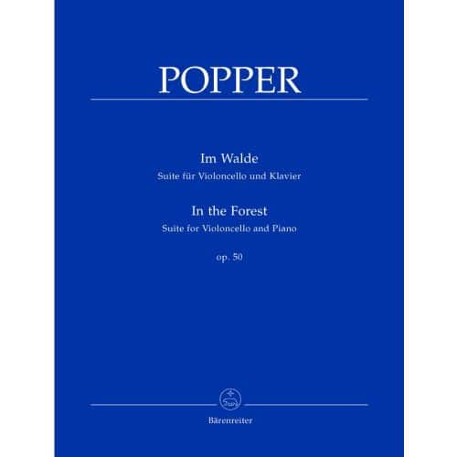 POPPER DAVID - IN THE FOREST OP.50 - VIOLONCELLO AND PIANO