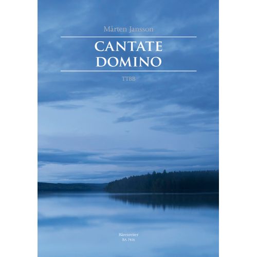 BARENREITER JANSSON MARTEN - CANTATE DOMINO - TTBB
