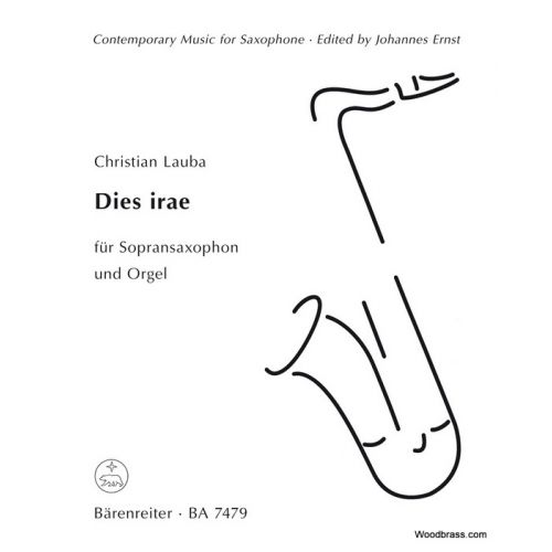 LAUBA CH. - DIES IRAE - SAXOPHONE SOPRANO ET ORGUE