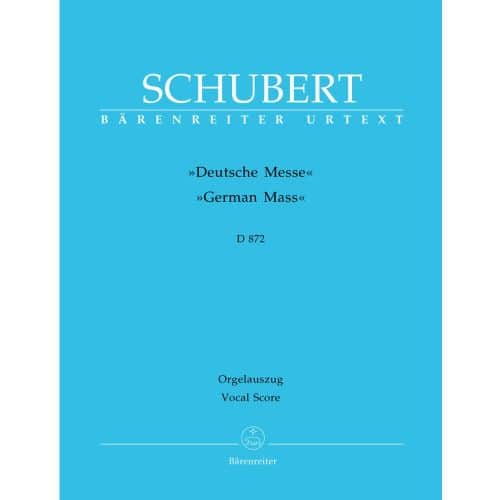  Schubert Franz - Deutsche Messe D872 - Choeur Mixte, Piano
