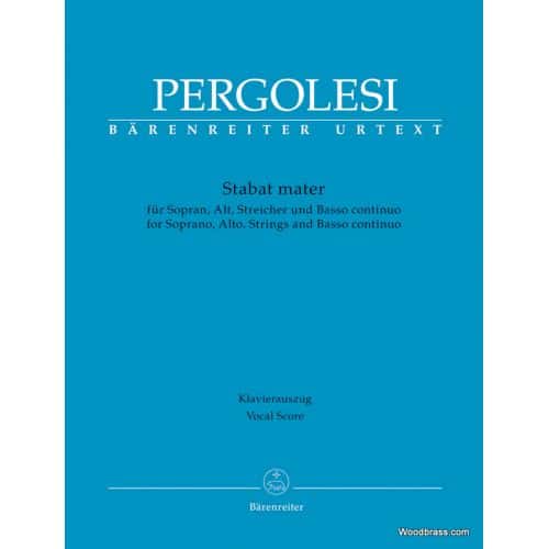  Pergolese G.b. - Stabat Mater - Vocal Score 